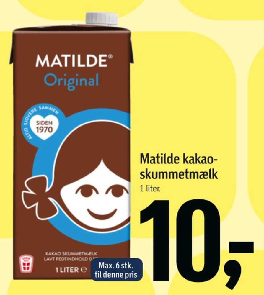 Matilde, Kakaomælk
