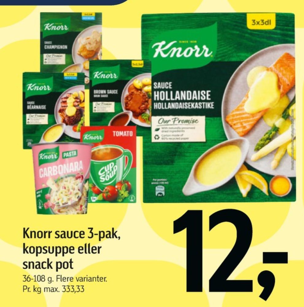 Knorr, Bearnaisesauce