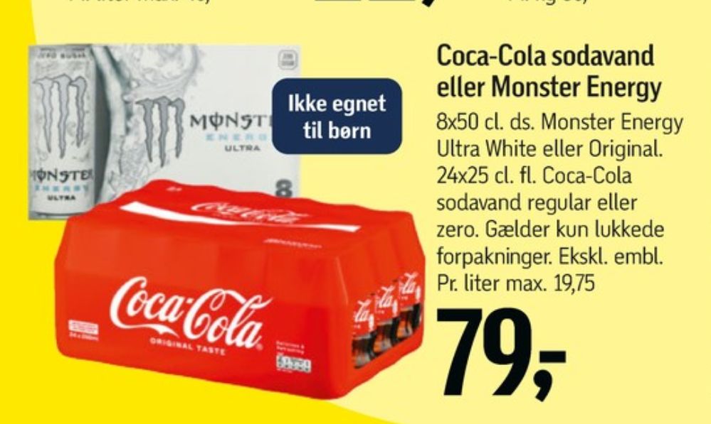 Monster Ultra Energy, Energidrik 8 pk.