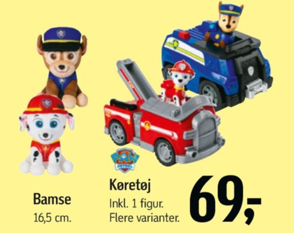 Paw Patrol, Legetøj