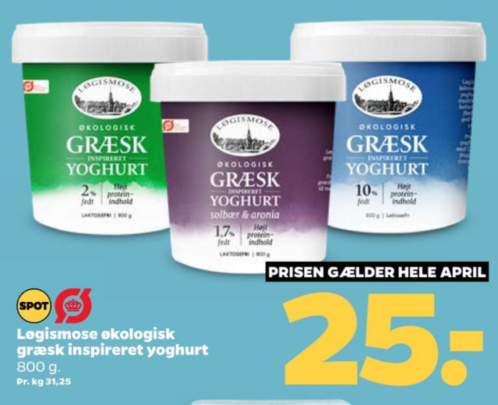 Løgismose, Græsk Yoghurt Solbær & Aronia