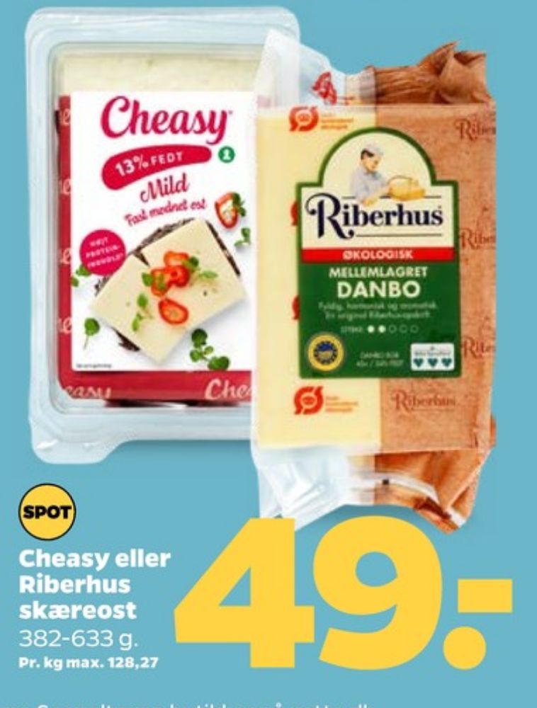 Cheasy, Skæreost Mild 13%