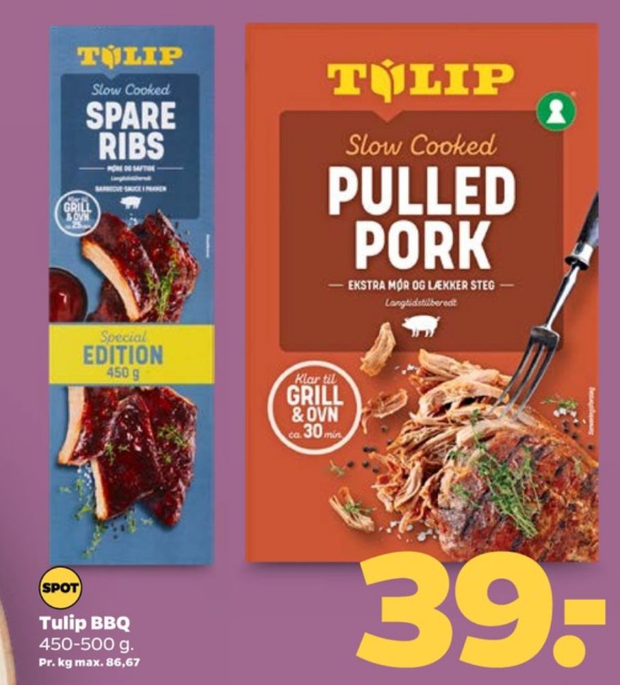 Tulip, Pulled Pork