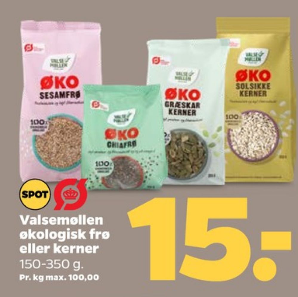 Valsemøllen, Solsikkekerner