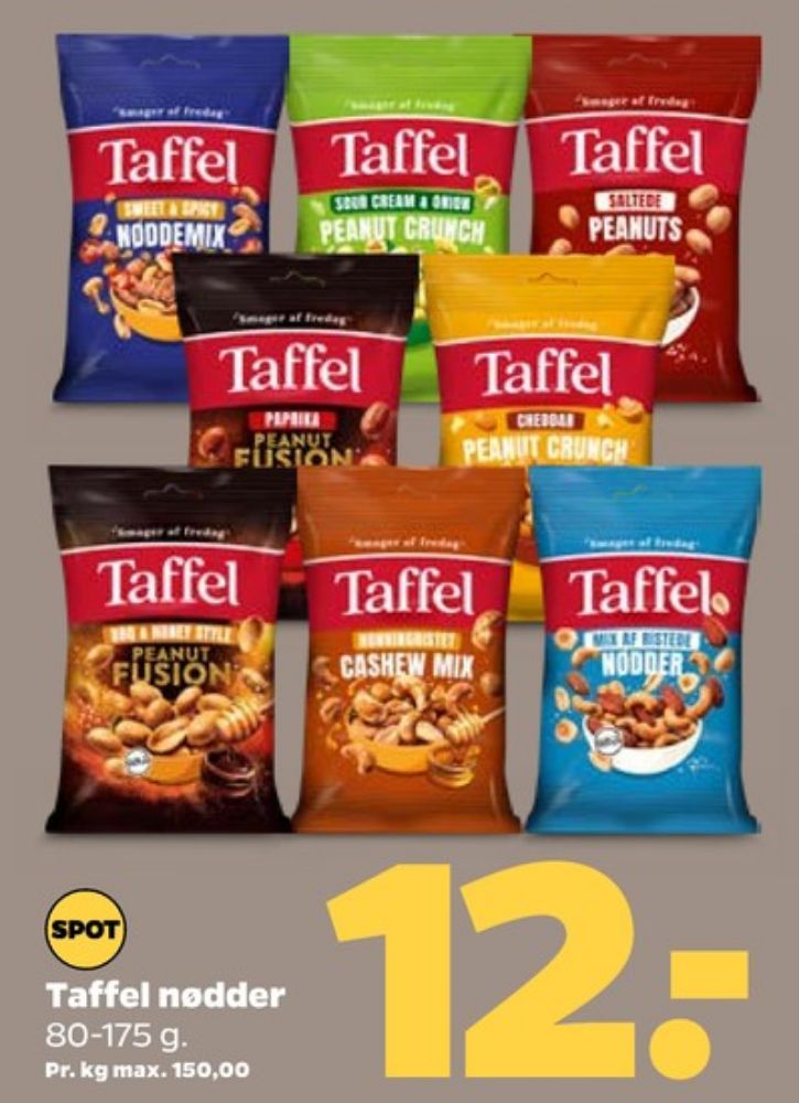 Taffel, Cheddar Peanut Crunch