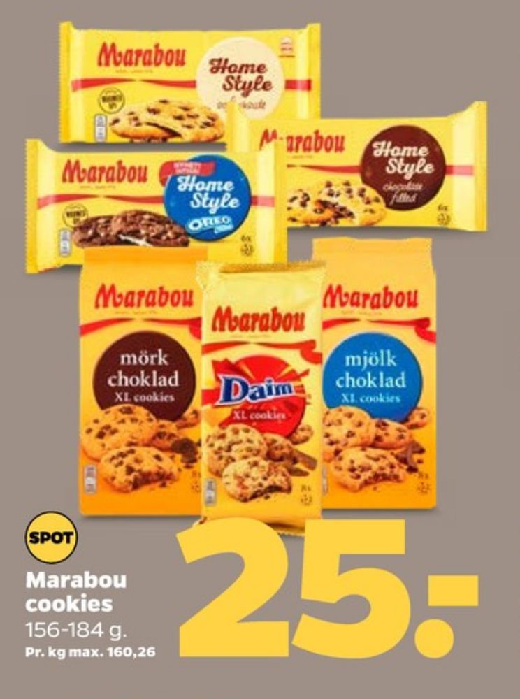 Marabou, Chokoladeplade Home Style Oreo