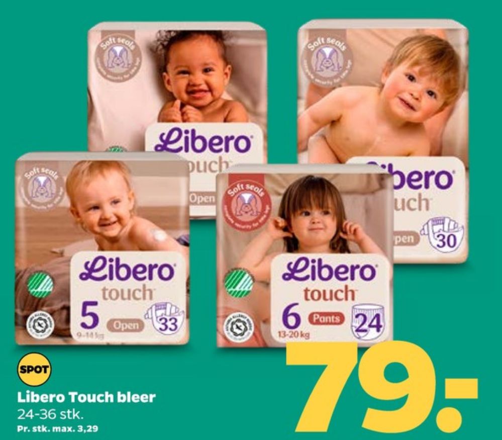 Libero Touch, Bleer str 3 5-8 kg