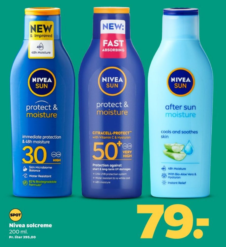 Nivea, Aftersun