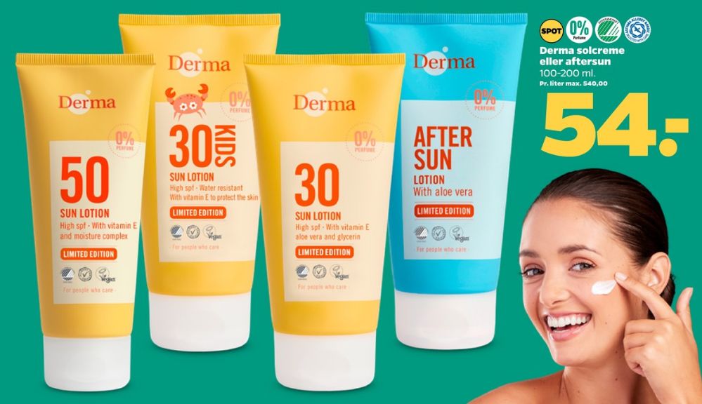 Derma Sun, Aftersun