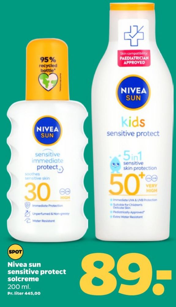 Nivea, Solcreme