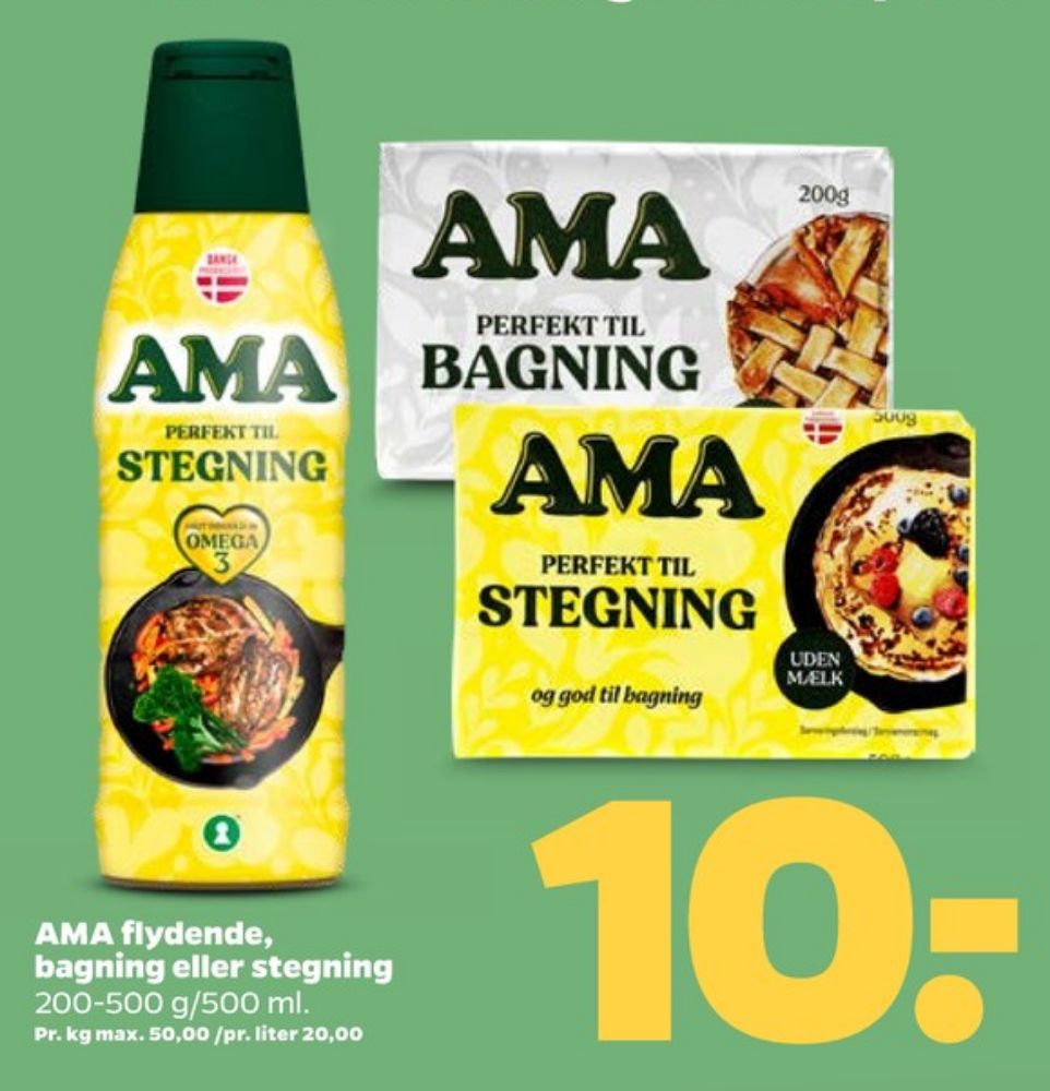 Ama, Margarine - flydende original