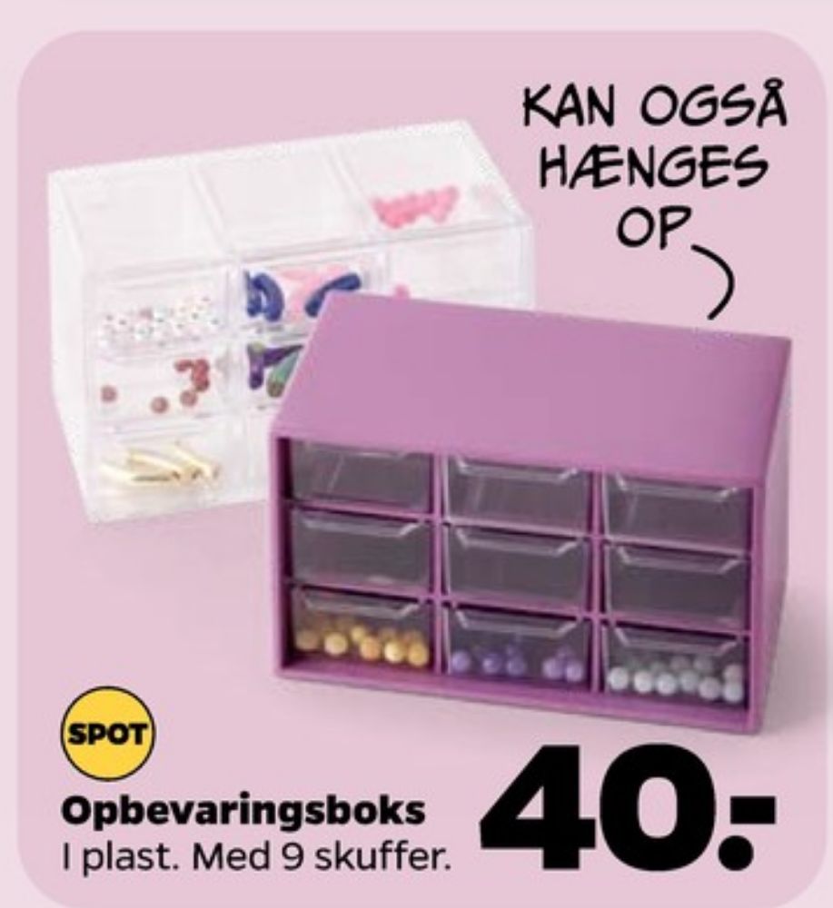Opbevaringsboks