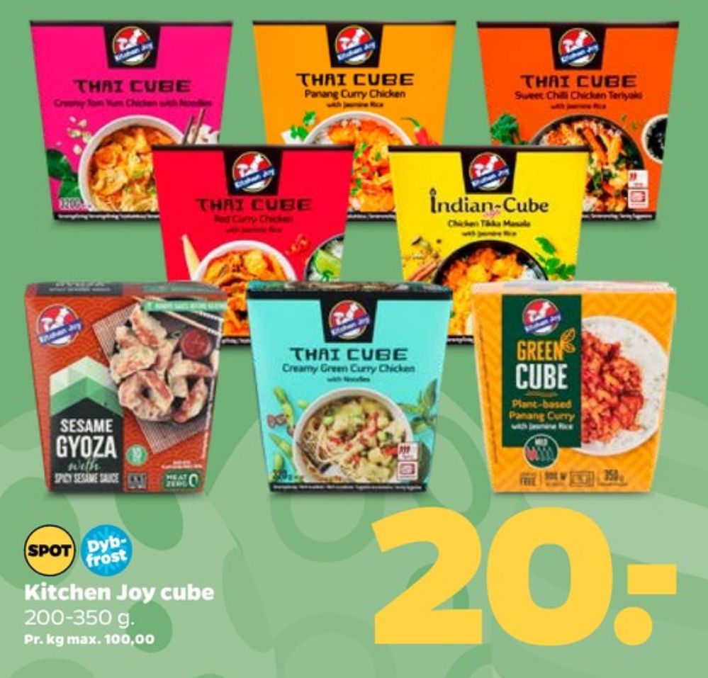 Kitchen Joy Thai Cube, Red Curry Chicken