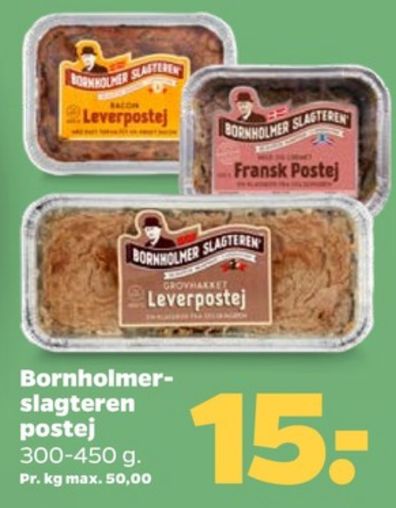 Bornholmer Slagteren Grovhakket, Leverpostej