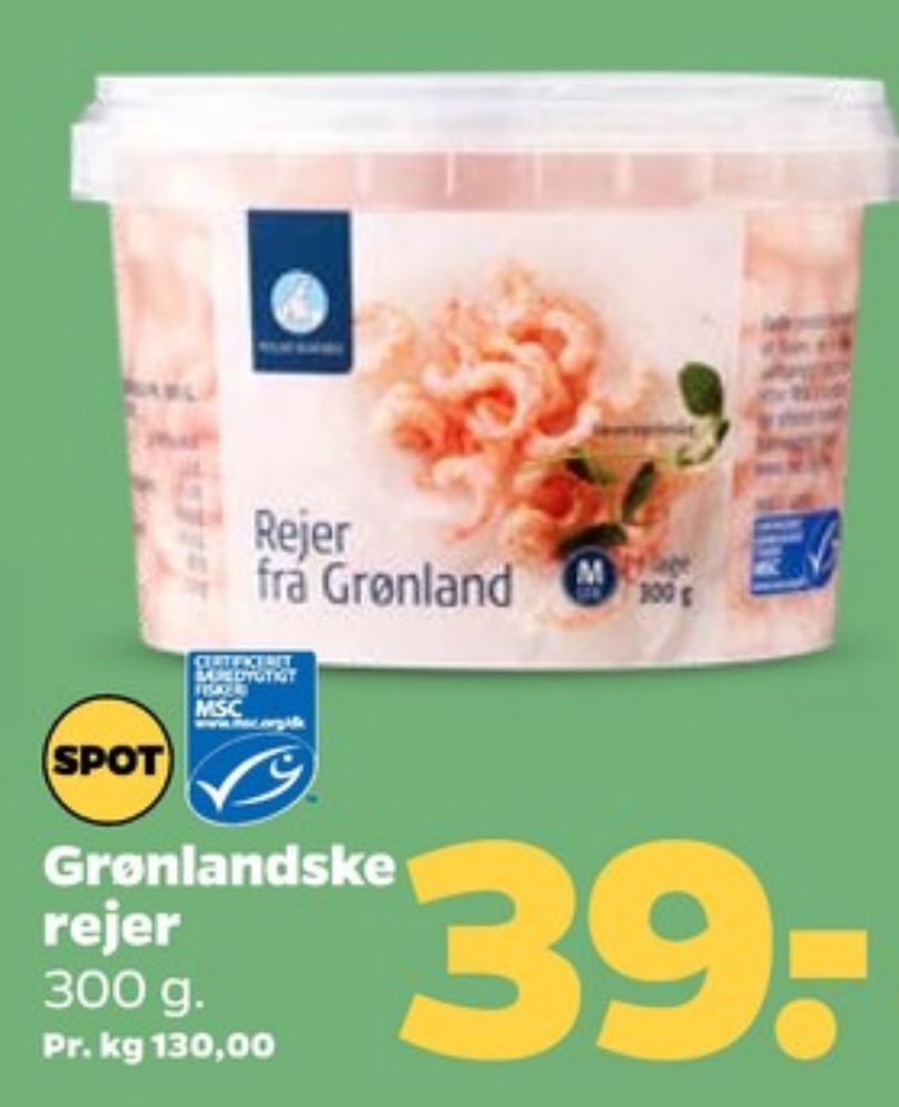 Polar Seafood, Rejer