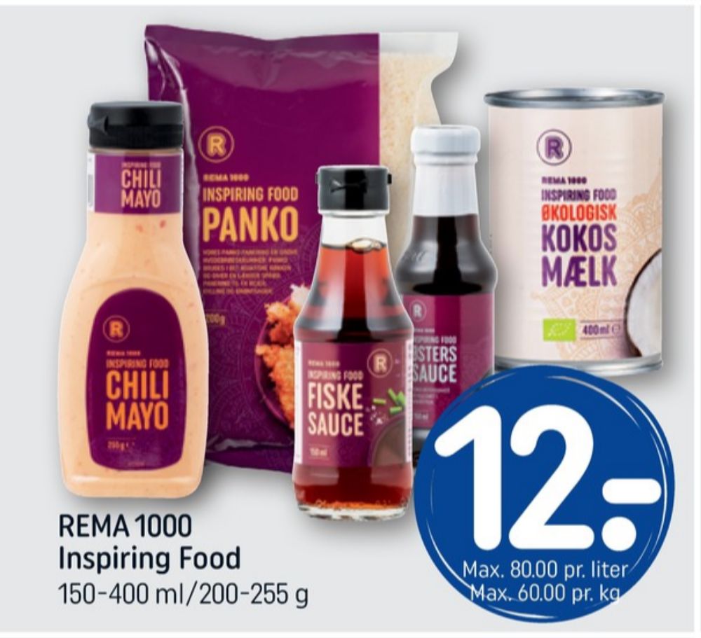 Rema 1000 Inspiring food, Østerssauce