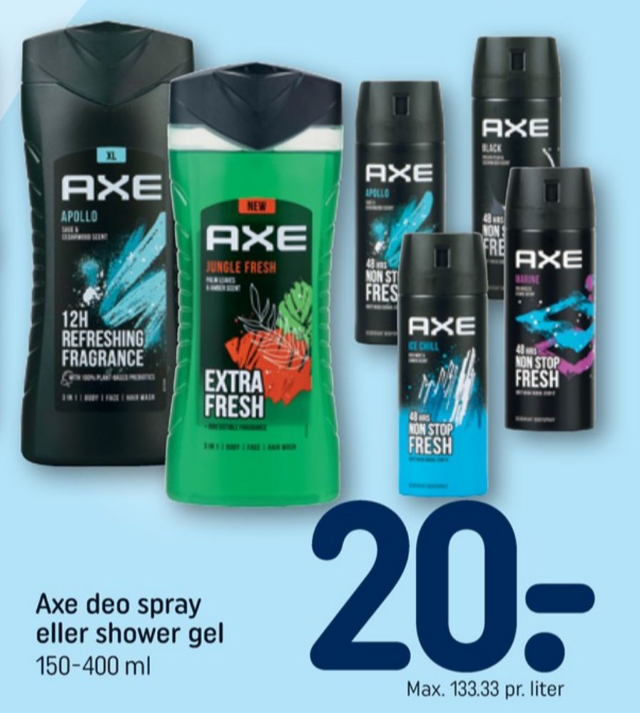 Axe, Deospray