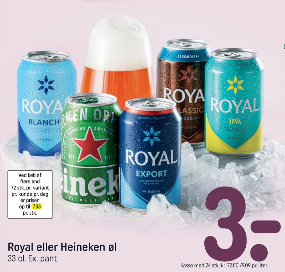 Royal Export, Øl