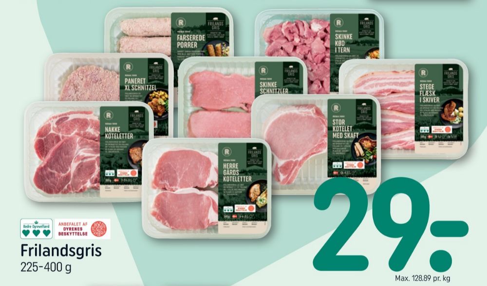 Rema 1000, Farserede Porrer