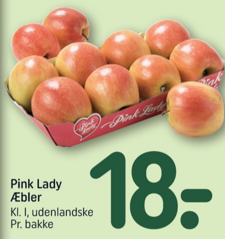 Pink lady, Æbler