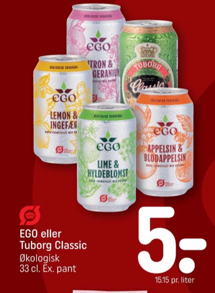 Tuborg Classic, Øl