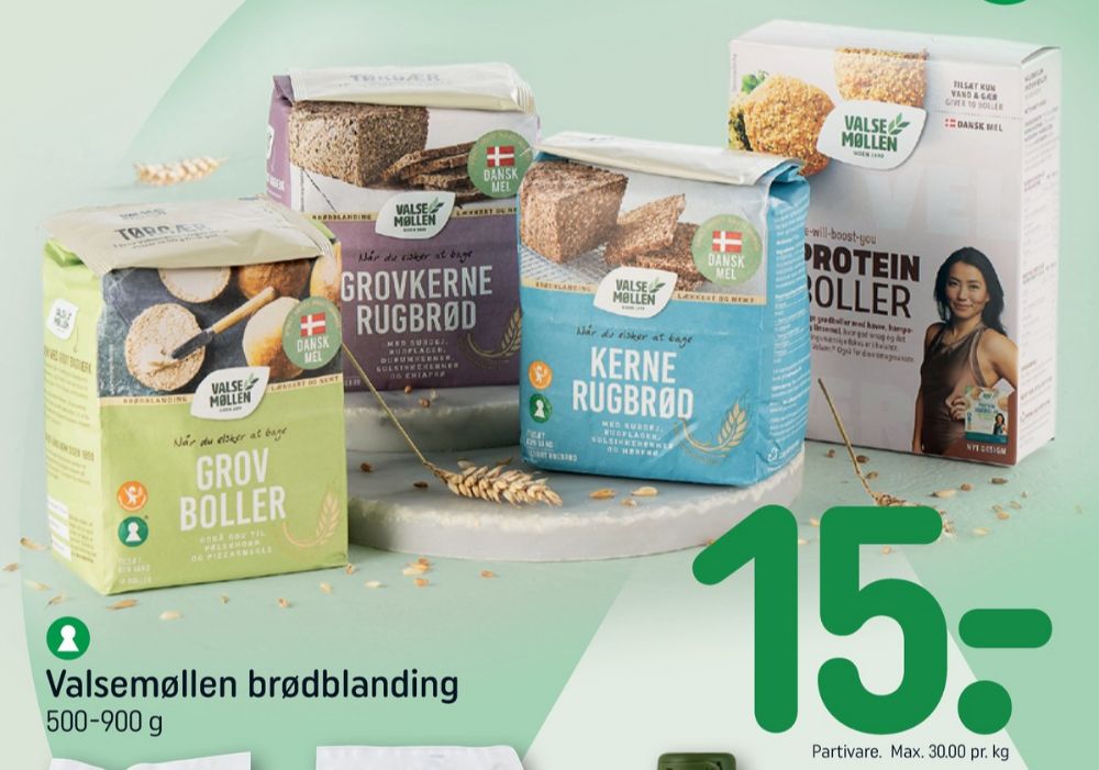 Valsemøllen, Grovkerne Rugbrødsblanding