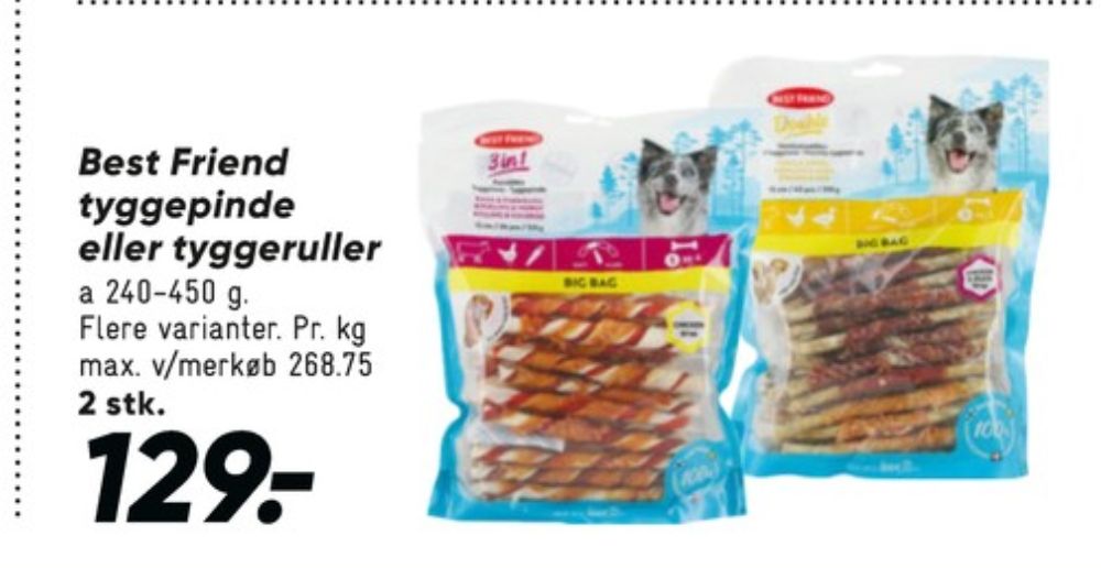 Best Friend, Hundesnacks