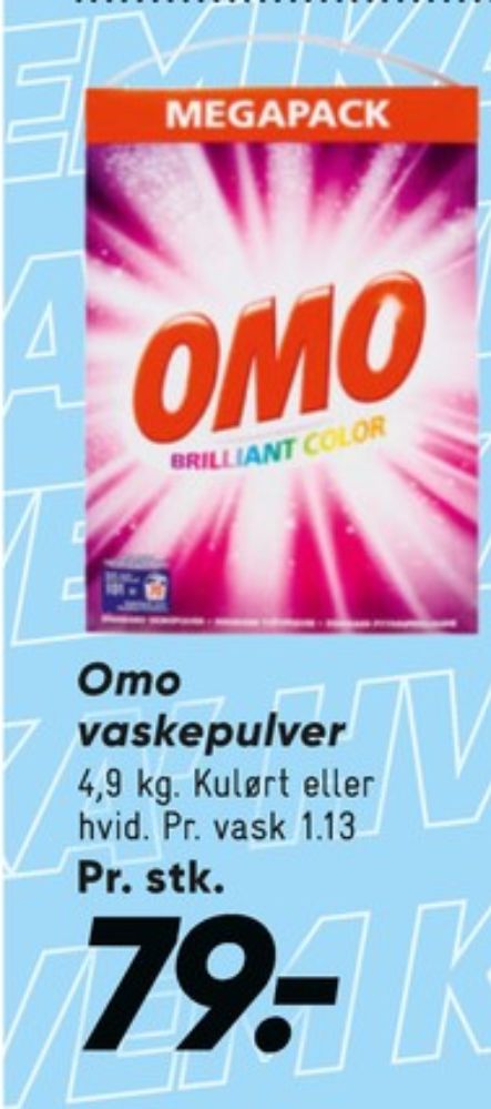 Omo, Vaskepulver