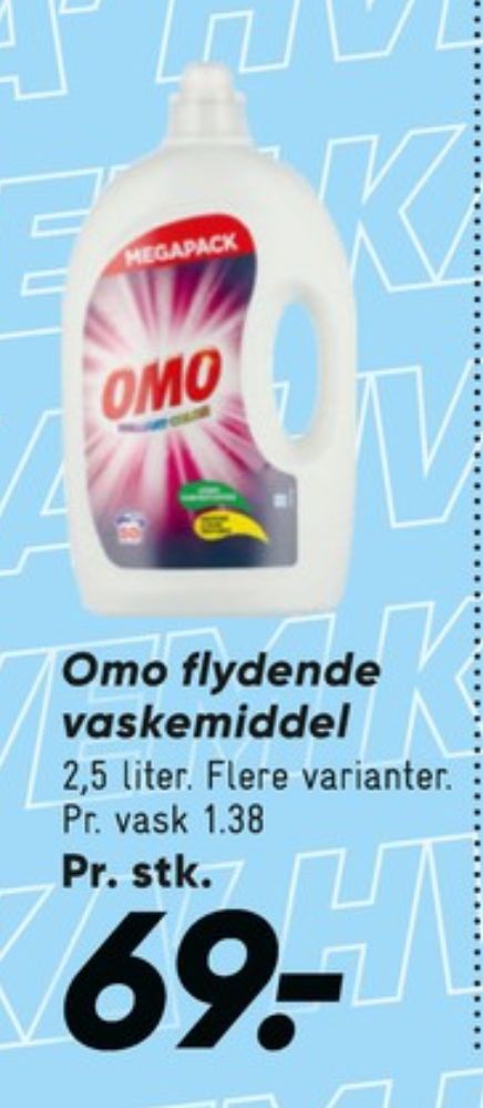 Omo, Vaskemiddel-flydende