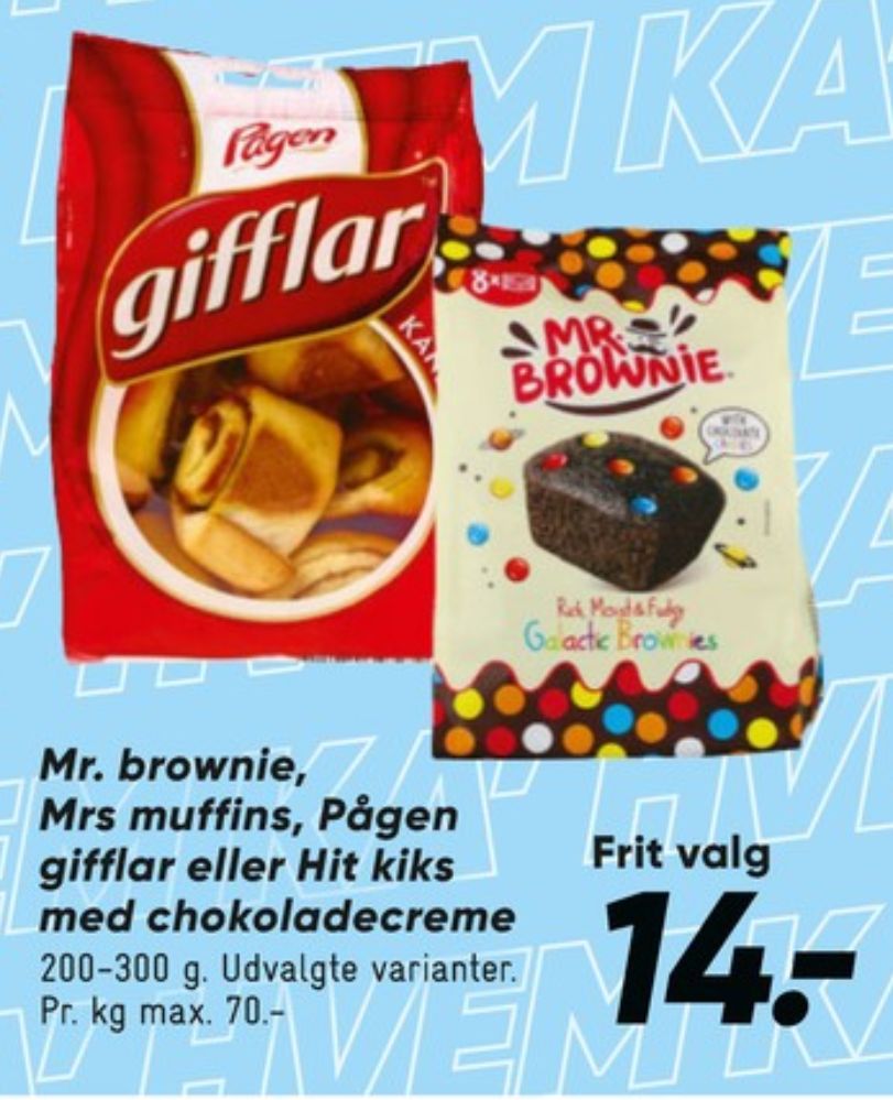 Pågen, Gifflar kanel
