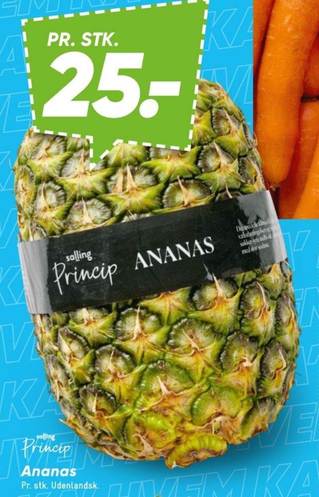 Salling Princip, Ananas