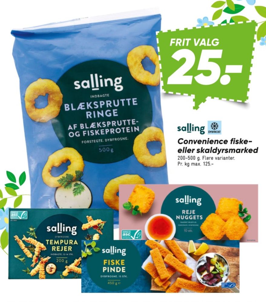 Salling Princip, Tempurarejer