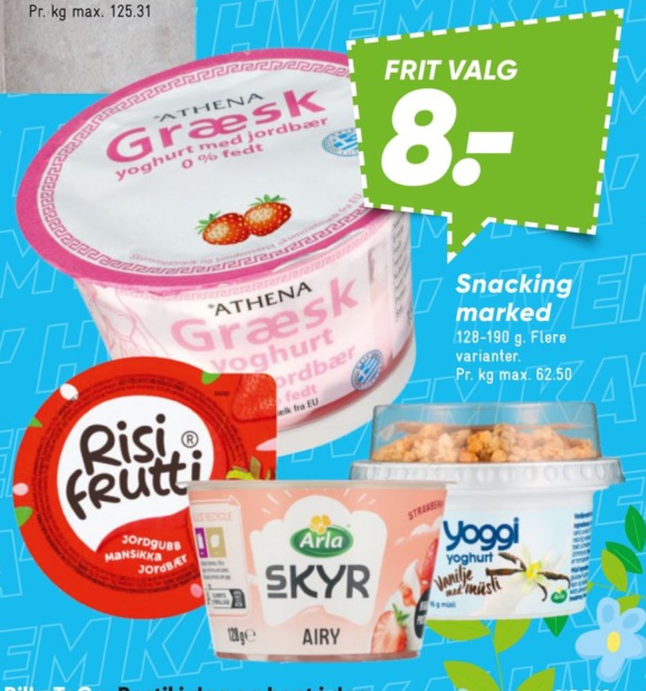 Athena, Græsk Yoghurt Jordbær