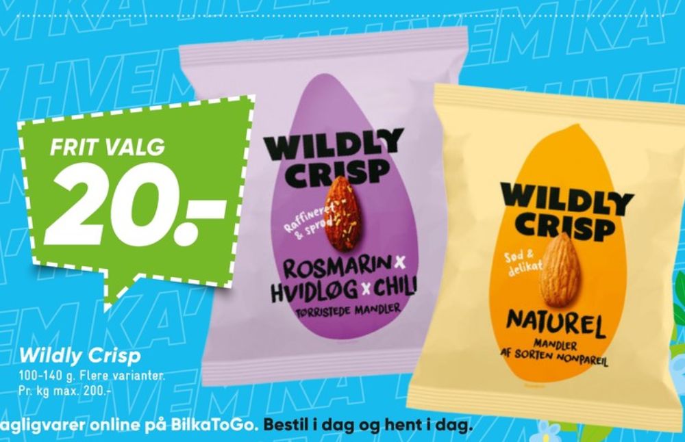 Wildly Crisp, Mandler Naturel