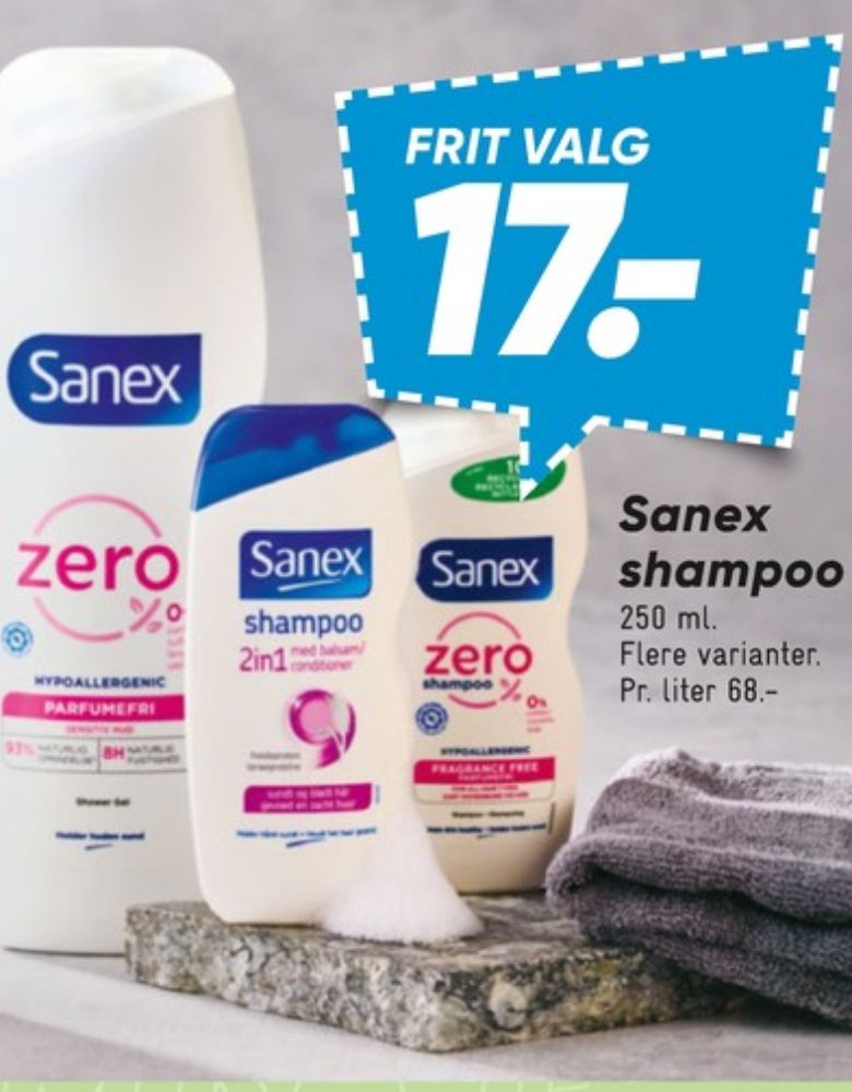 Sanex, Shampoo
