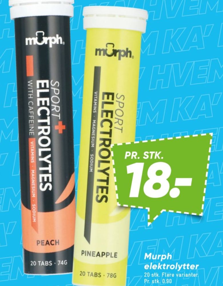 Murph, Træningstilskud