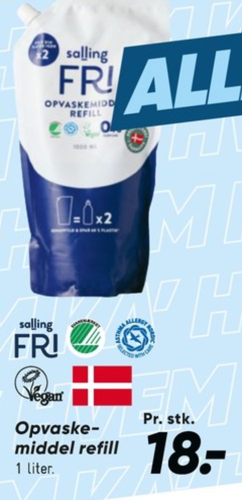 Salling Fri, Opvaskemiddel