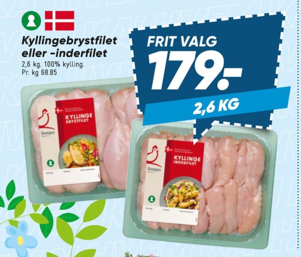 Danpo, Kyllingebrystfilet