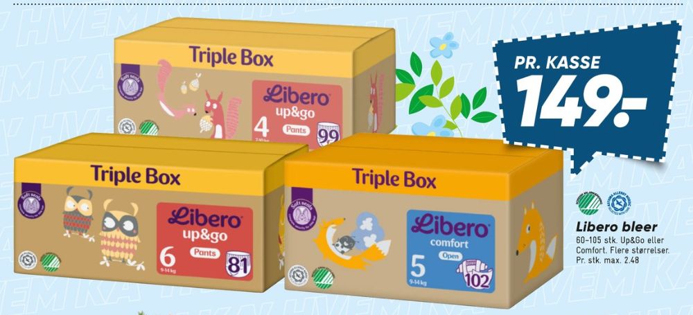 Libero Comfort, Bleer str 6 13-20 kg