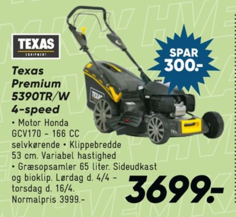 Texas, Plæneklipper