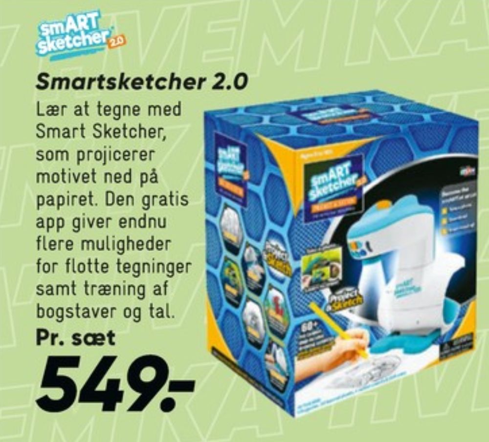 SmART Sketcher, Tegneprojektor