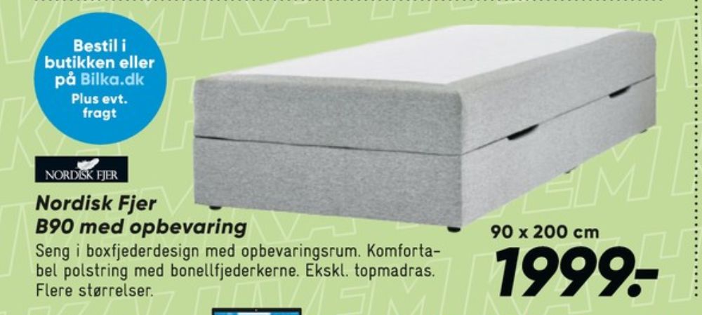 Nordisk Fjer, Boxmadras