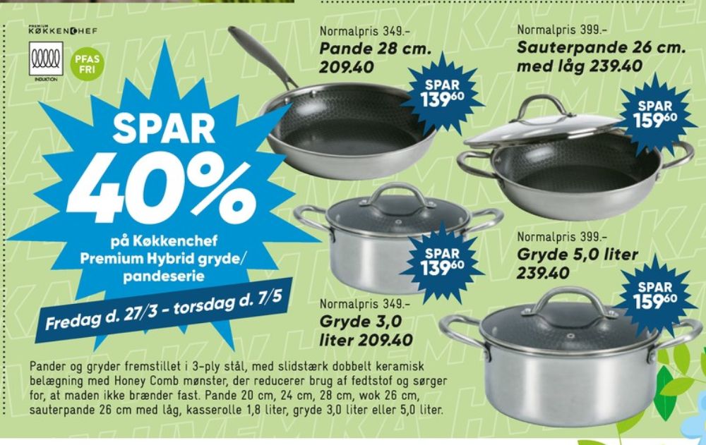 KøkkenChef, Stegepande