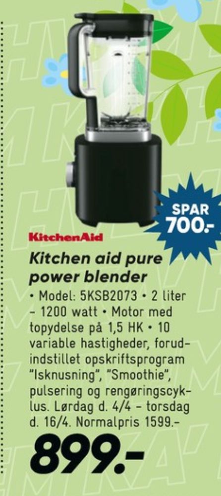 Kitchen Aid, Blender