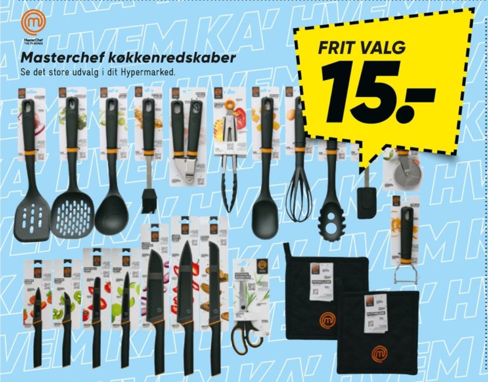 Masterchef, Køkkenredskaber