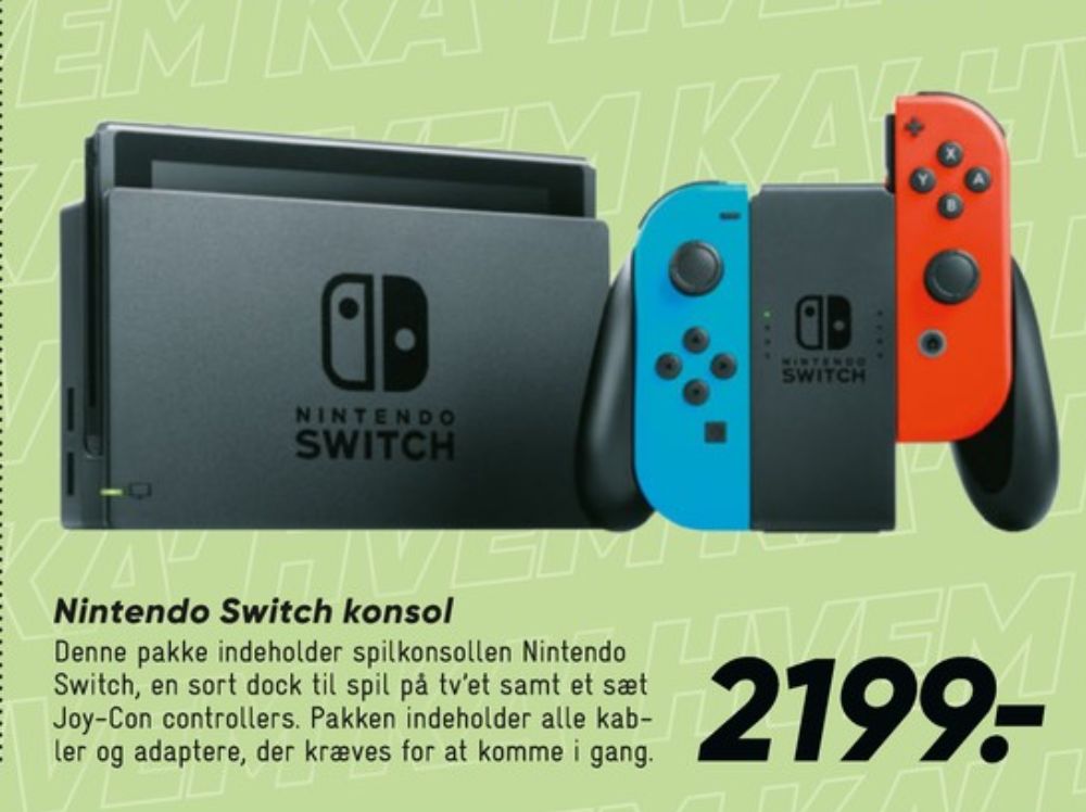 Nintendo Switch, Spillekonsol