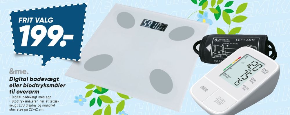 &Me, Blodtryksmåler