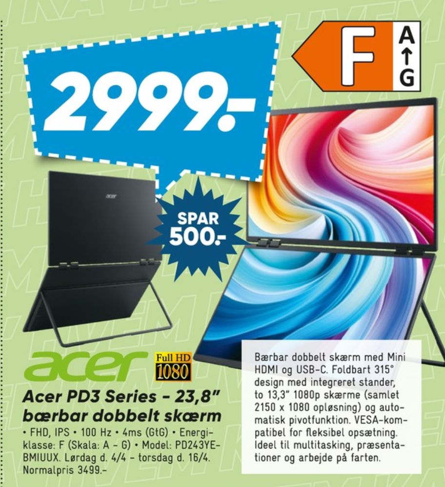 Acer, Bærbar PC