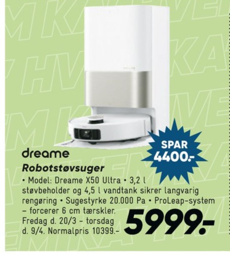 dreame, Robotstøvsuger