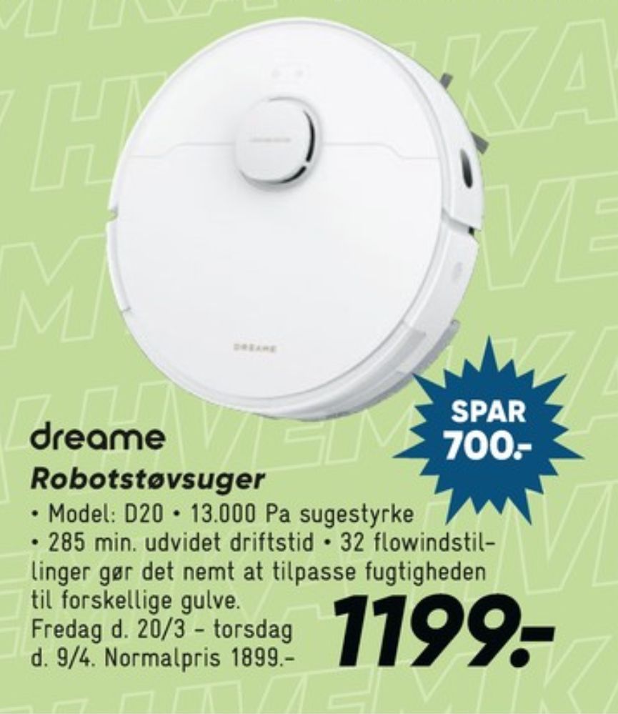 dreame, Robotstøvsuger